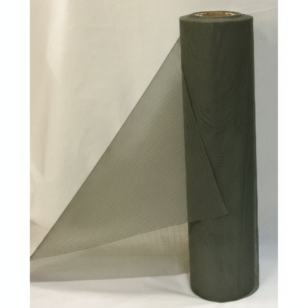 insektnetting grå glassfiber armert 60 cm x 50 m