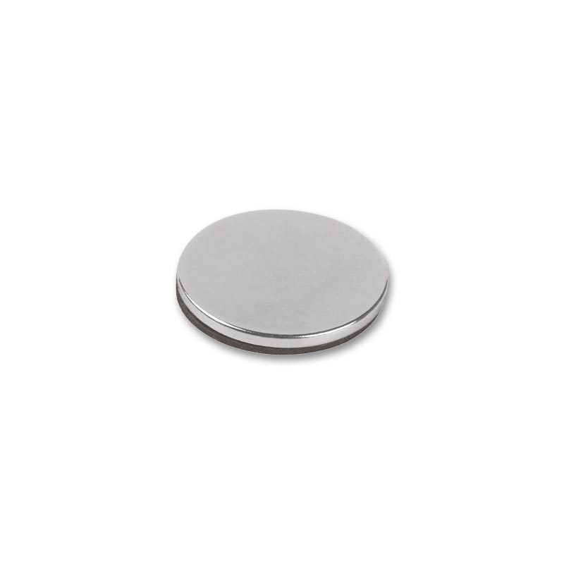 Magnet disc Ø12mm selvkleb. 6 stk 4kg