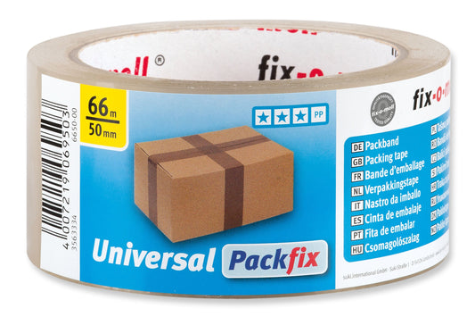 Pakketape Transp. 66mx50mm
