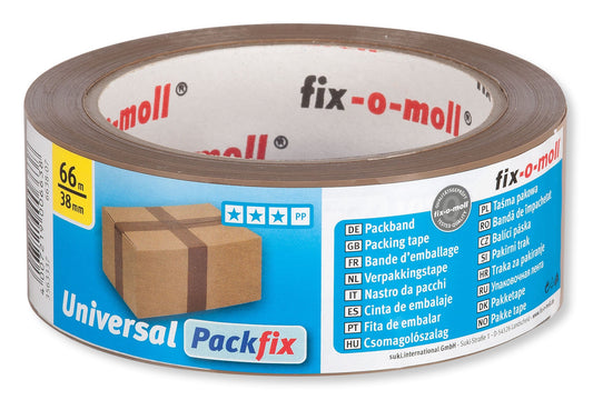 Pakketape Brun 66mx38mm