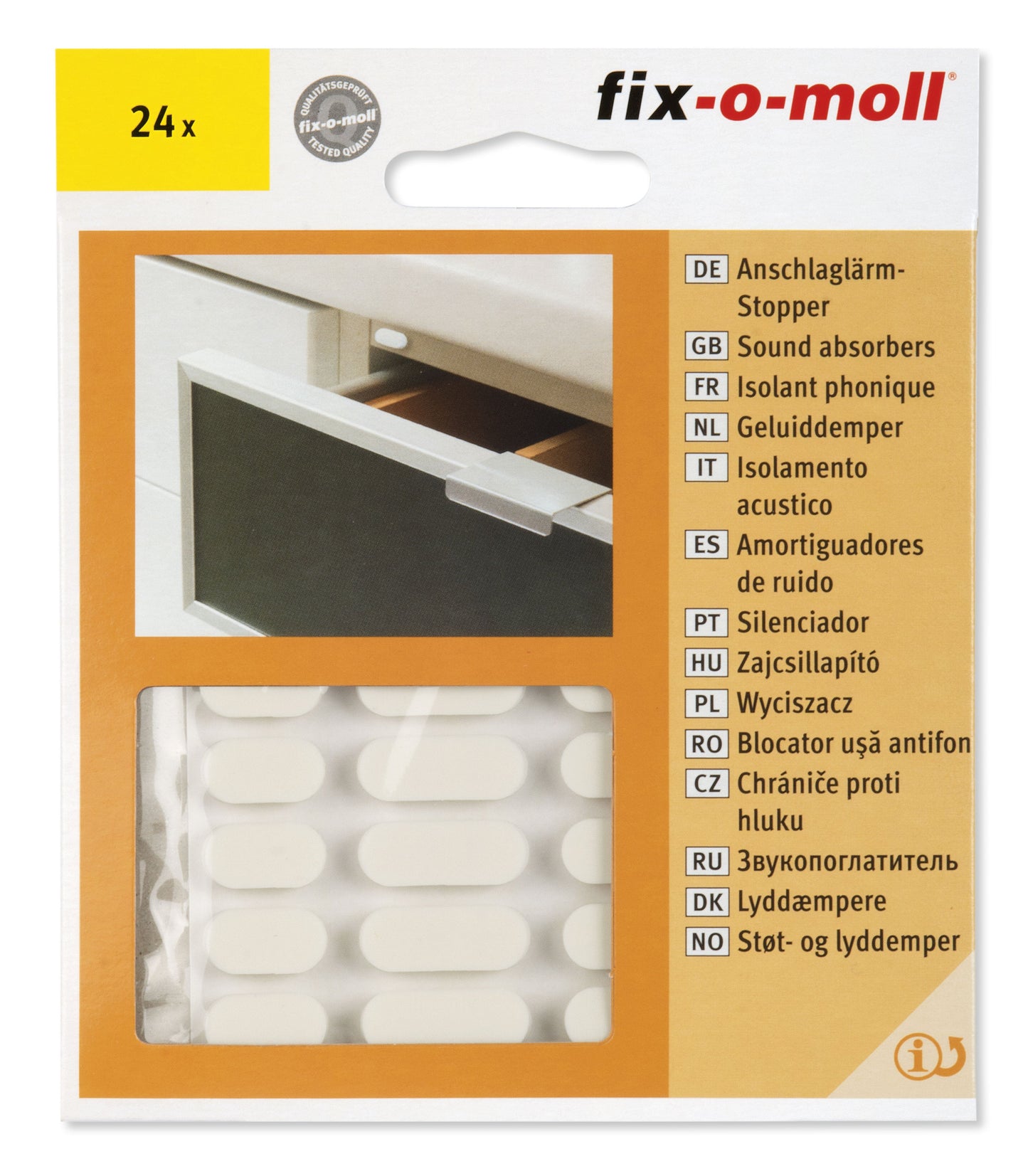 Støtputer Hvit (24 stk)