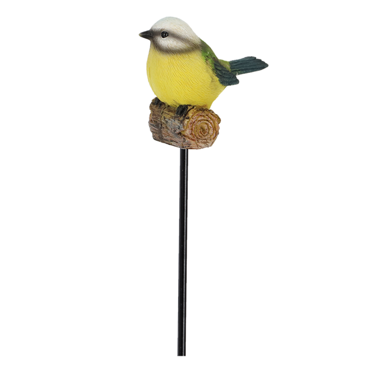 Hagefugl dekor på pinne