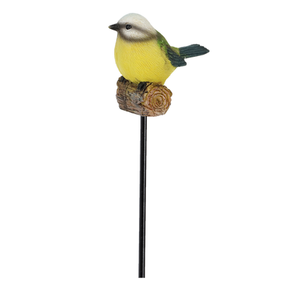 Hagefugl dekor på pinne
