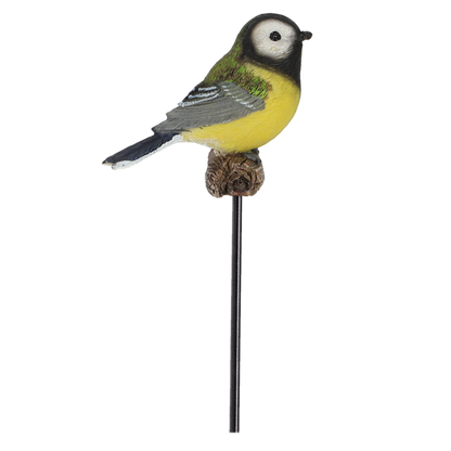 Hagefugl dekor på pinne