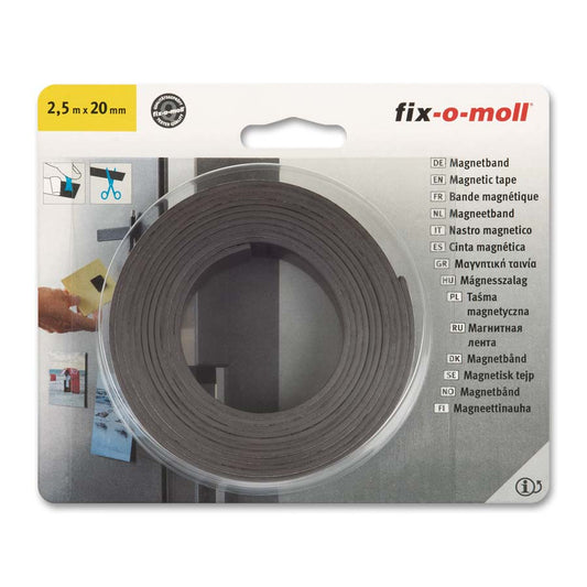 Magnet tape 2,5 m x 20 mm