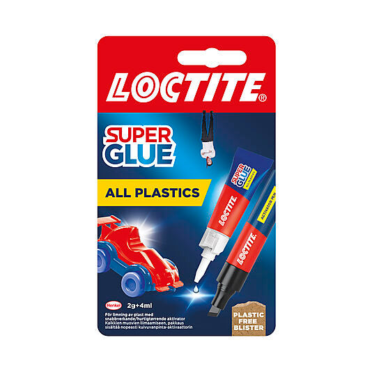 Loctite Lynlim plast 2g + 4ml herder