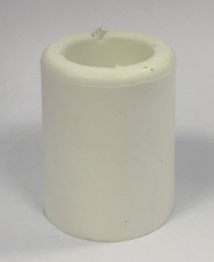 Dørstopper gummi hvit 50mm (1 stk)