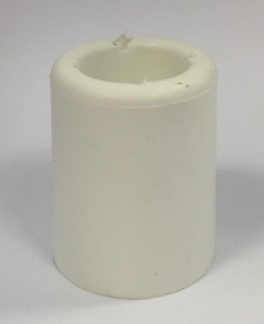 Dørstopper gummi hvit 50mm (1 stk)