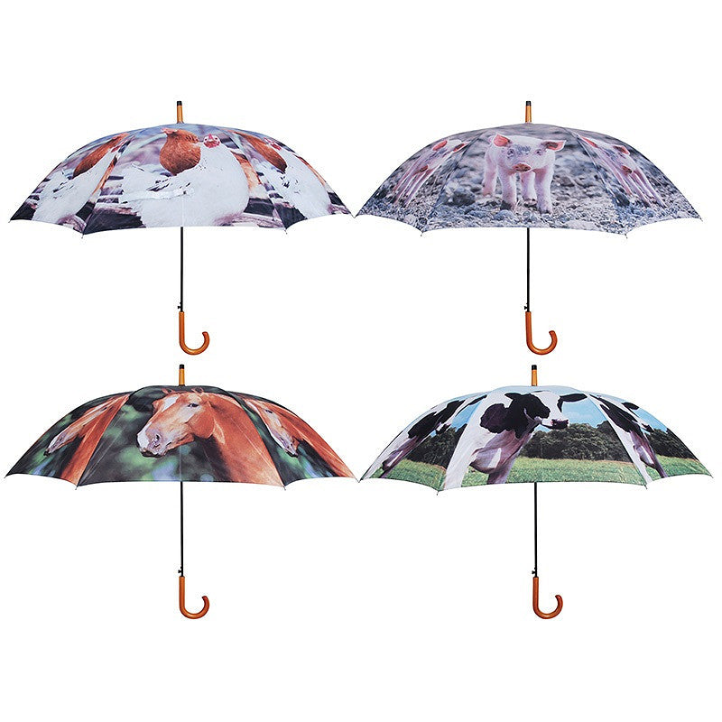 Paraply Gårdsdyr (Ø120/95 cm)
