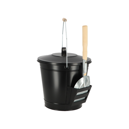Askebøtte med lokk og spade 14 Liter