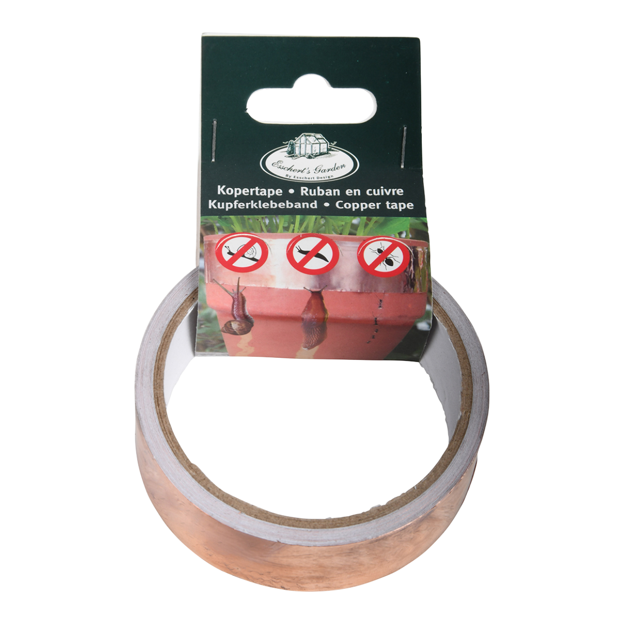 Kobbertape mot snegler