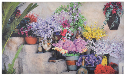 Dørmatte Blomstertrapp