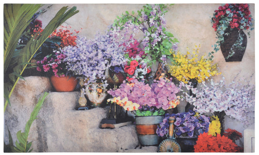 Dørmatte Blomstertrapp