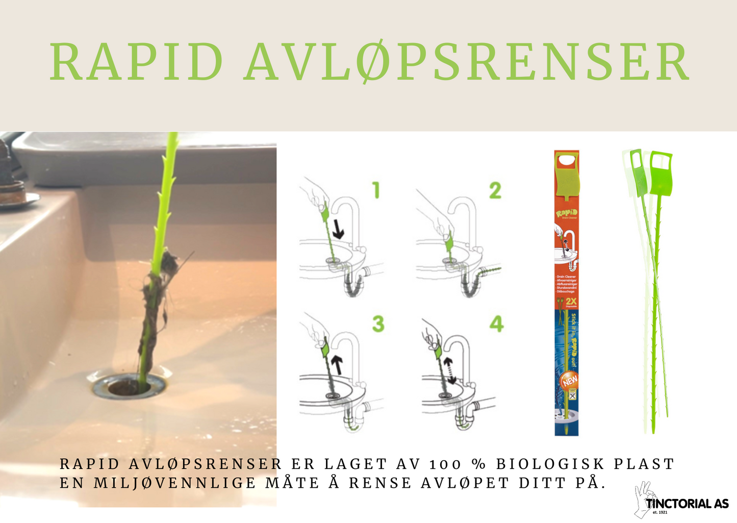 Avløpsrenser Rapid 2 stk