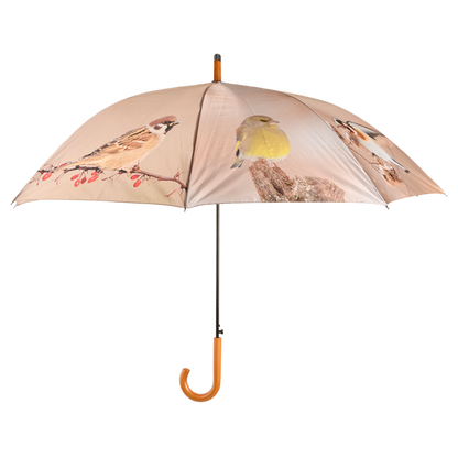 Paraply Vinterfugler (Ø120 cm/95 cm)
