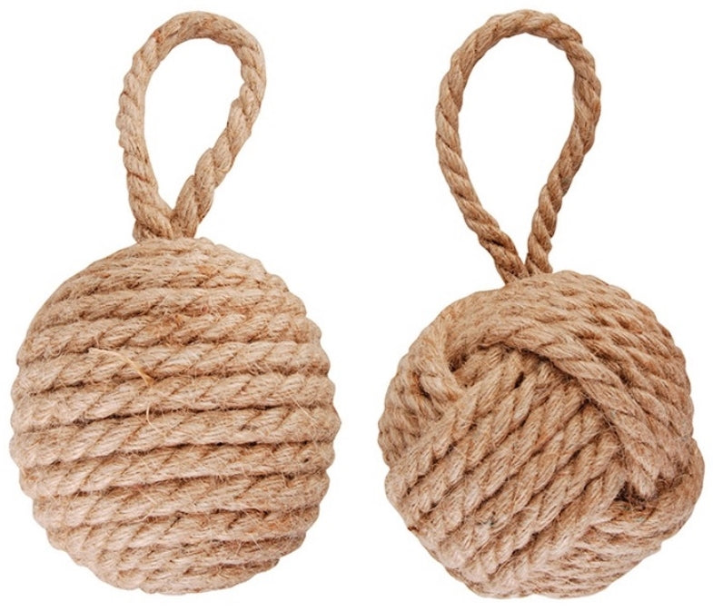 Dørstopper Knuten Rund / apehånd 16cm 1,5 Kg