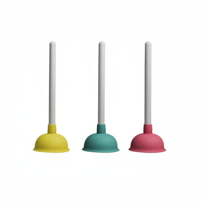 Klosettpumpe rågummi Gul, mintgrønn, rosa 140 mm