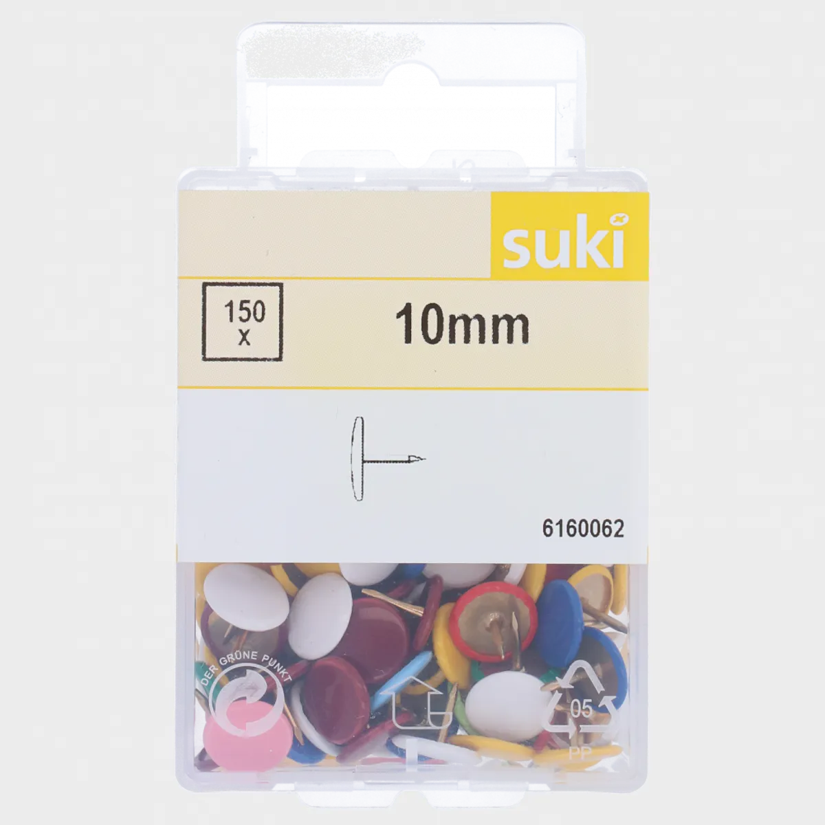 Tegnestift ass. farger 150 stk