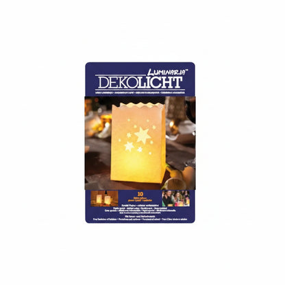 Lyspose Stjerner Liten (10 stk)
