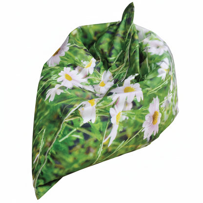 Sakkosekk m blomster motiv (TÅLER VANN)