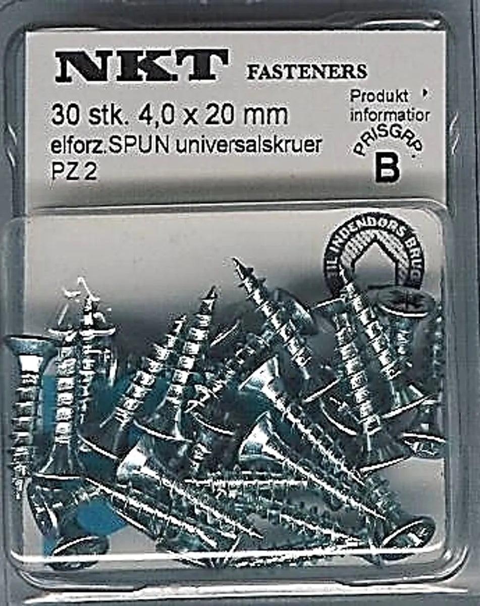 Universalskrue 4,0x20mm *B